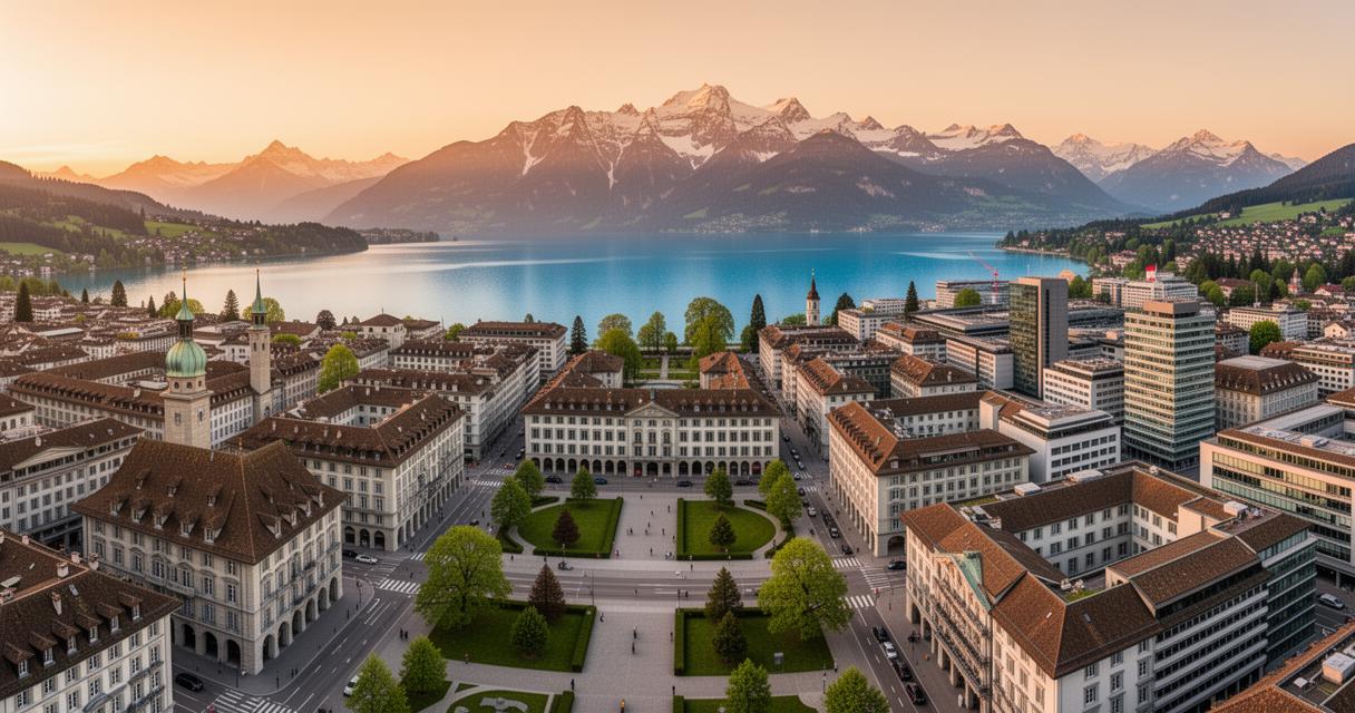 Gastronomie et démographie : principales villes de Suisse – Données, population et comparaison entre Vevey, Genève et Zurich